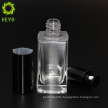 Glass soap foam pump bottle hot sale 30ml frosted square foundation luxury customer bottle for oil container